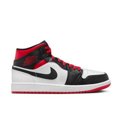 Air Jordan 1 Mid "Black Toe" - άσπρο - Παπούτσια