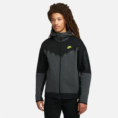 Nike Sportswear Tech Fleece Full-Zip Hoodie Anthracite - Μαύρος - ΦΟΥΤΕΡ με ΚΟΥΚΟΥΛΑ