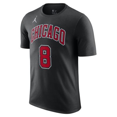 Jordan NBA Chicago Bulls Statement Edition Lavine Zach Tee - Μαύρος - Κοντομάνικο μπλουζάκι