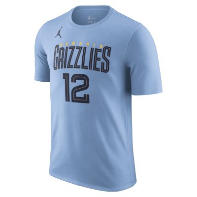 Jordan NBA Memphis Grizzlies Statement Edition Tee - Μπλε - Κοντομάνικο μπλουζάκι