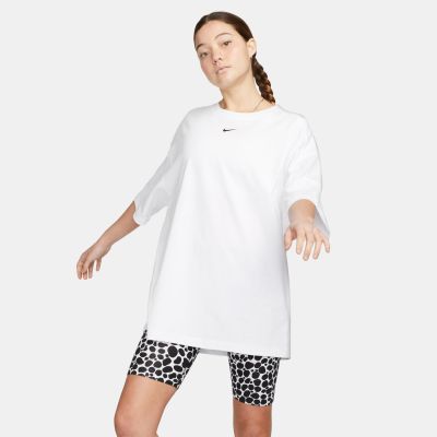 Nike Sportswear Essential Wmns Oversized Tee White - άσπρο - Κοντομάνικο μπλουζάκι