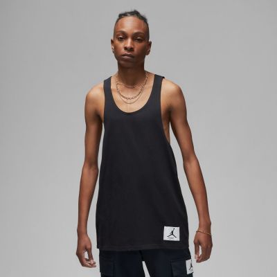 Jordan Essentials Tank Top Black - Μαύρος - Κοντομάνικη μπλούζα
