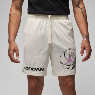 Jordan Dri-FIT Sport BC Mesh Shorts Pale Ivory - άσπρο - Σορτς