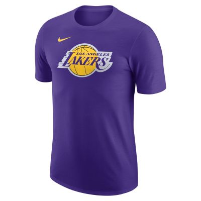 Nike NBA Los Angeles Lakers Essential Logo Tee Field Purple - Μωβ - Κοντομάνικο μπλουζάκι