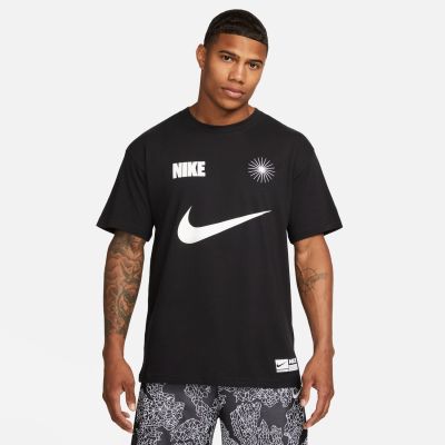 Nike Max90 Naos Basketball Tee Black - Μαύρος - Κοντομάνικο μπλουζάκι