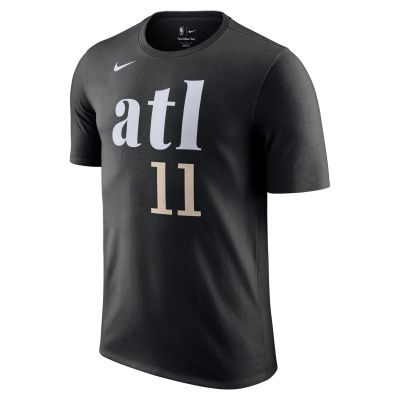 Nike NBA Atlanta Hawks Trae Young City Edition Tee - Μαύρος - Κοντομάνικο μπλουζάκι