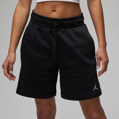Jordan Brooklyn Fleece Wmns Shorts Black - Μαύρος - Σορτς