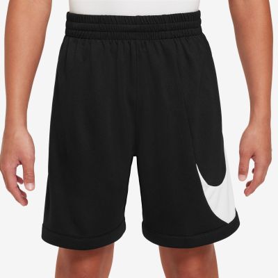 Nike Dri-FIT Multi+ Big Kids Training Shorts Black - Μαύρος - Σορτς