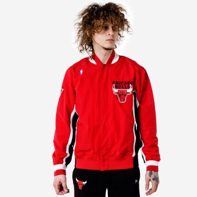 Mitchell & Ness Authentic Warm Up Jacket 96 Chicago Bulls Red - το κόκκινο - Σακάκι