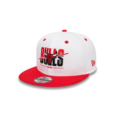 New Era Chicago Bulls Crown White 9FIFTY Snapback Cap - άσπρο - Καπάκι