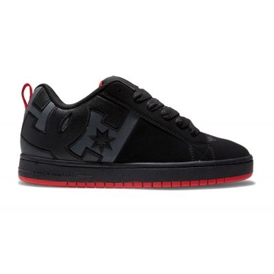 DC Shoes Court Graffik Leather Shoes - Μαύρος - Παπούτσια