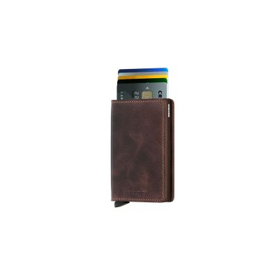 Secrid Slimwallet Vintage Chocolate - καφέ - αξεσουάρ Secrid Slimwallet Vintage Chocolate - καφέ - αξεσουάρ