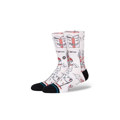 Stance Angry Holidayz Crew Sock - άσπρο - Κάλτσες