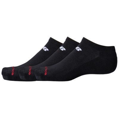 New Balance Everyday No Show 3 Pack Black Bk - Μαύρος - Κάλτσες New Balance Everyday No Show 3 Pack Black Bk - Μαύρος - Κάλτσες