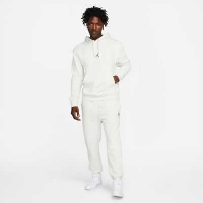 Jordan Essentials Statement Fleece Pullover - άσπρο - ΦΟΥΤΕΡ με ΚΟΥΚΟΥΛΑ