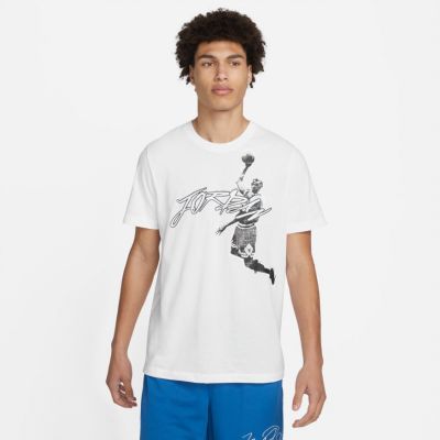 Jordan Air Dri-FIT Tee White - άσπρο - Κοντομάνικο μπλουζάκι