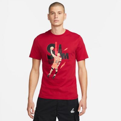 Jordan Game 5 Tee Red - το κόκκινο - Κοντομάνικο μπλουζάκι