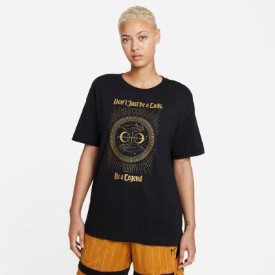 Nike "Legend" Wmns Boyfriend Basketball Tee - Μαύρος - Κοντομάνικο μπλουζάκι