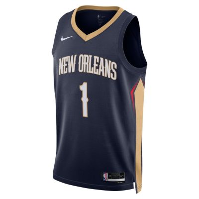 Nike Dri-FIT NBA New Orleans Pelicans Icon Edition 2022/23 Swingman Jersey - Μπλε - Φανέλα