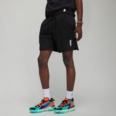 Jordan Zion Fleece Shorts - Μαύρος - Σορτς