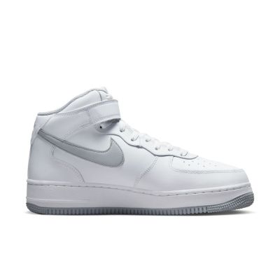 Nike Air Force 1 Mid '07 "White Grey" - άσπρο - Παπούτσια