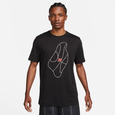 Nike Dri-FIT Basketball Tee Black - Μαύρος - Κοντομάνικο μπλουζάκι