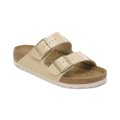Birkenstock Arizona Birko-Flor Patent Regular Fit Brown - καφέ - Σανδάλια Birkenstock Arizona Birko-Flor Patent Regular Fit Brown - καφέ - Σανδάλια