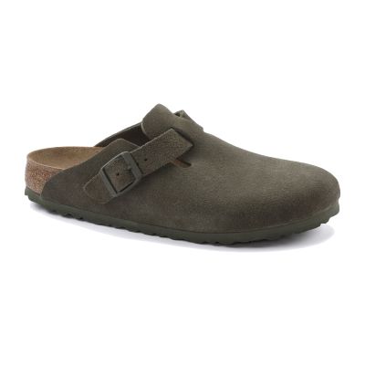 Birkenstock Boston Suede Leather Regular Fit Green 1024721 - Πράσινος - Σανδάλια Birkenstock Boston Suede Leather Regular Fit Green 1024721 - Πράσινος - Σανδάλια