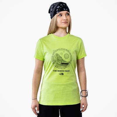 The North Face Galahm Graphic Tee Sharp Green - Πράσινος - Κοντομάνικο μπλουζάκι