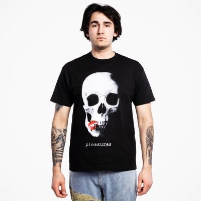 Pleasures Make Out T-Shirt Black - Μαύρος - Κοντομάνικο μπλουζάκι