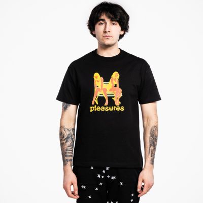 Pleasures Bench T-Shirt Black - Μαύρος - Κοντομάνικο μπλουζάκι Pleasures Bench T-Shirt Black - Μαύρος - Κοντομάνικο μπλουζάκι