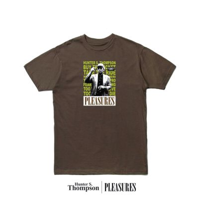 Pleasures No Smoking Tee Brown - καφέ - Κοντομάνικο μπλουζάκι