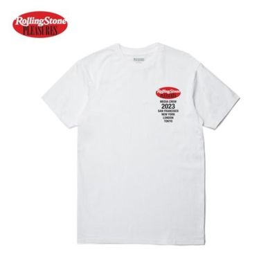 Pleasures Rolling Stone Tee White - άσπρο - Κοντομάνικο μπλουζάκι