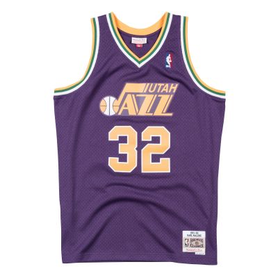 Mitchell & Ness NBA Swingman Jersey Utah Jazz Karl Malone - Μωβ - Φανέλα
