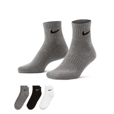 Nike Everyday Cushioned Ankle Socks Multi-Color 3-Pack - Πολύχρωμο - Κάλτσες