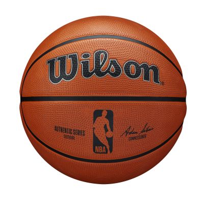 Wilson NBA Authentic Series Outdoor Basketball Size 5 - Πορτοκάλι - Μπάλα