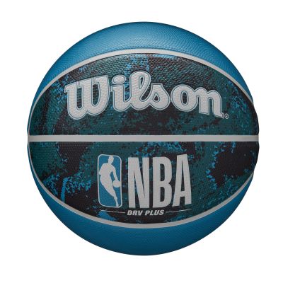 Wilson NBA DRV Plus Vibe Basketball Black/Blue Size 5 - Μπλε - Μπάλα
