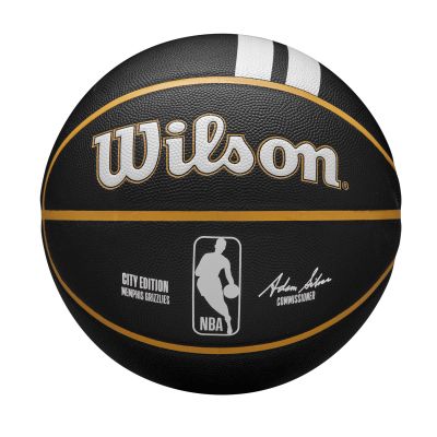 Wilson 2023 NBA Team City Collection Memphis Grizzlies Size 7 - Μαύρος - Μπάλα