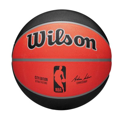 Wilson 2023 NBA Team City Edition Detroit Pistons Size 7 - Πορτοκάλι - Μπάλα