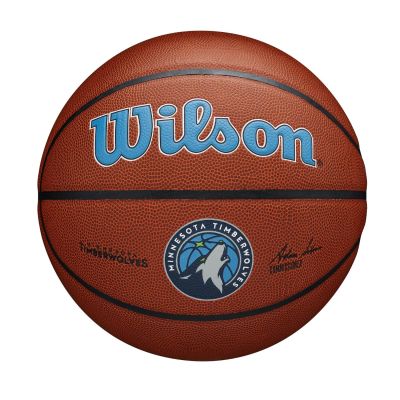 Wilson NBA Team Alliance Basketball Minnesota Timberwolves - καφέ - Μπάλα Wilson NBA Team Alliance Basketball Minnesota Timberwolves - καφέ - Μπάλα